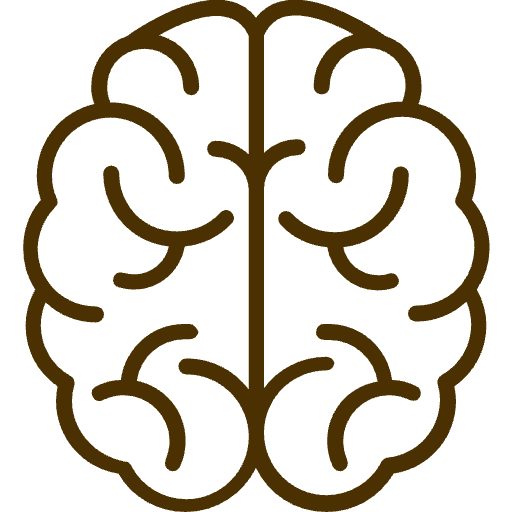 Logo représentant un cerveau symbolisant la régulation du système nerveux, l’énergie vitale, la concentration, le sommeil et la neuroplasticité grâce aux séances de kundalini activation et breathwork